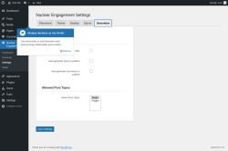 Page screenshot: Nuclear Engagement → Settings → Generation