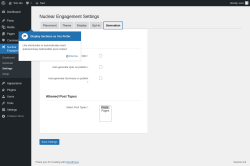 Page screenshot: Nuclear Engagement → Settings → Generation