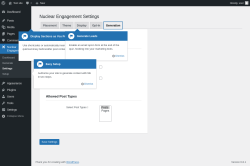 Page screenshot: Nuclear Engagement → Settings → Generation