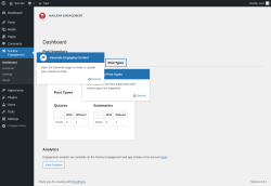 Page screenshot: Nuclear Engagement → Post Types