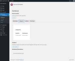 Page screenshot: Nuclear Engagement → Categories