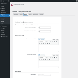 Page screenshot: Nuclear Engagement → Settings → Display