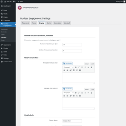Page screenshot: Nuclear Engagement → Settings → Display