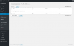 Page screenshot: Workflows &rarr; Reports &rarr; Workflow Submissions