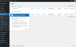 Page screenshot: Workflows