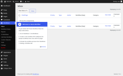 Page screenshot: Workflows
