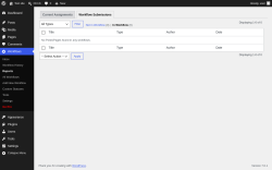 Page screenshot: Workflows &rarr; Reports &rarr; Workflow Submissions
