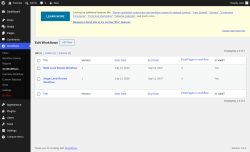 Page screenshot: Workflows &rarr; All Workflows