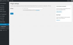 Page screenshot: Easymailing