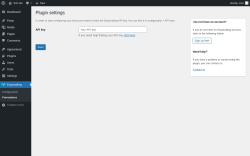 Page screenshot: Easymailing &rarr; Formularios