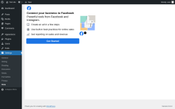 Page screenshot: Settings → Meta