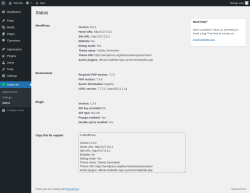 Page screenshot: MailerLite &rarr; Status
