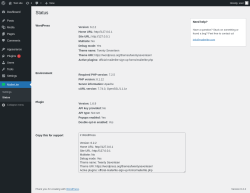 Page screenshot: MailerLite &rarr; Status