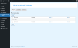 Page screenshot: SalesWizard CRM plugin
