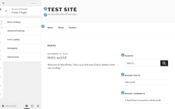 Page screenshot: Fonts Plugin → Customize Fonts