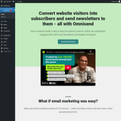 Page screenshot: Omnisend Email Marketing 