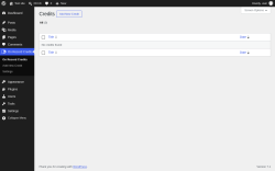 Page screenshot: On Record Credits