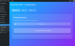 Page screenshot: OneClick SEO