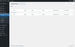Page screenshot: One Two Three Post &rarr; All Posts