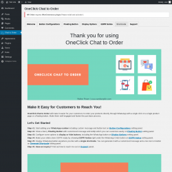 Page screenshot: Chat to Order