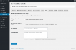 Page screenshot: Chat to Order → Cart