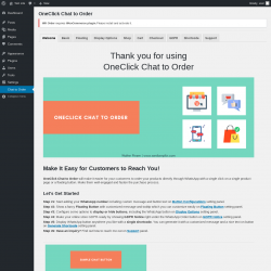 Page screenshot: Chat to Order