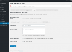 Page screenshot: Chat to Order → Shop