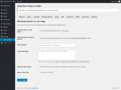 Page screenshot: Chat to Order → Cart