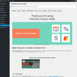 Page screenshot: Chat to Order