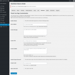 Page screenshot: Chat to Order → Checkout