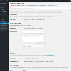 Page screenshot: Chat to Order → Basic