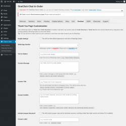 Page screenshot: Chat to Order → Checkout