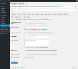 Page screenshot: Chat to Order → Shop