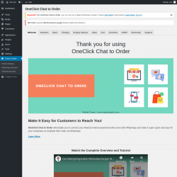 Page screenshot: Chat to Order