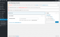 Page screenshot: Chat to Order → Add New Number