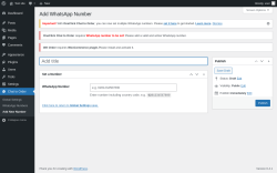 Page screenshot: Chat to Order → Add New Number