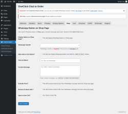Page screenshot: Chat to Order → Shop