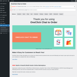 Page screenshot: Chat to Order