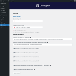 Page screenshot: OneSignal