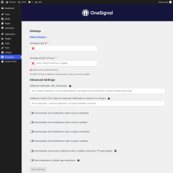Page screenshot: OneSignal
