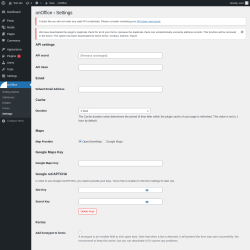 Page screenshot: onOffice → Settings