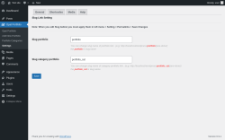 Page screenshot: Opal Portfolio &rarr; Settings