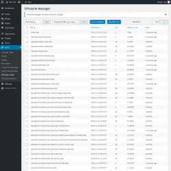 Page screenshot: Tools → OPcache Tools