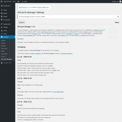 Page screenshot: Settings → OPcache Manager → About