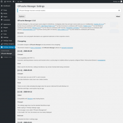 Page screenshot: PerfOps Settings → OPcache Manager → About