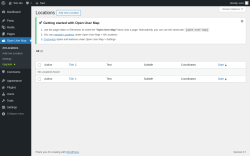Page screenshot: Open User Map