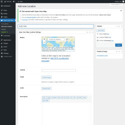 Page screenshot: Open User Map &rarr; Add new Location