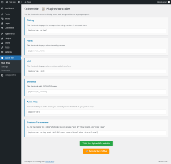 Page screenshot: Opiner Me