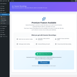Page screenshot: Opti-Behavior  &rarr; 🎬 Recordings