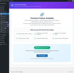 Page screenshot: Opti-Behavior  &rarr; RecordingsPRO